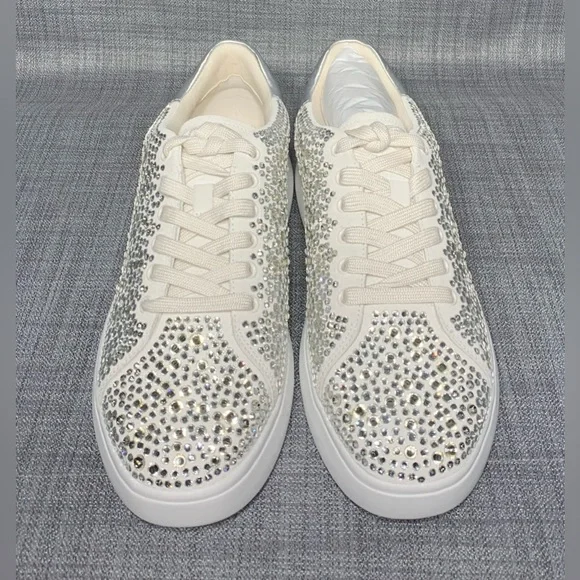 Kate Spade Women's Lift Crystal Lace-Up Sneakers - Picture 3 of 8